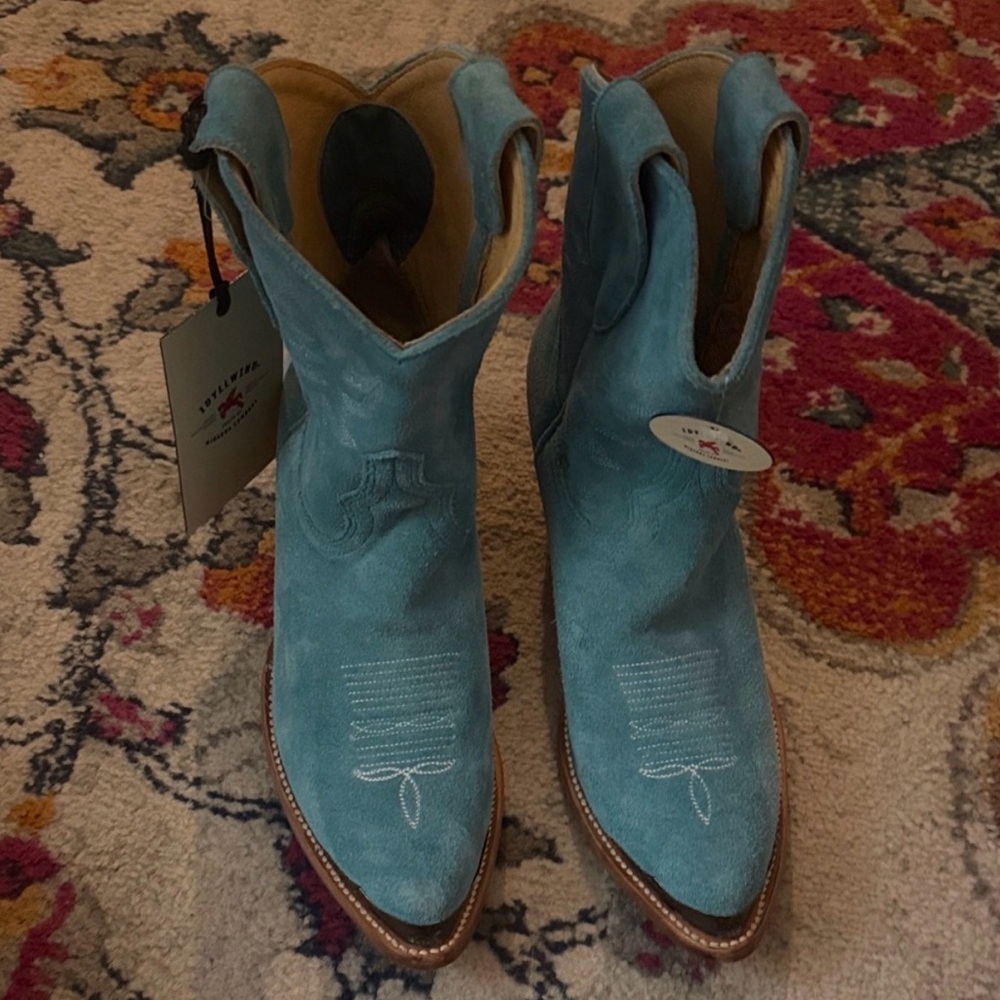 Idyllwind Turquoise Ankle Booties